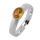 Ring Madaringranat, teilvergoldet 5µ