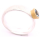 Aquamarine ring, partly gold-plated 5µ