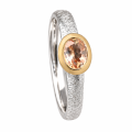 Bague Imperial Topaze partiellement plaquée or 5...