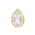 Pendant rock crystal partly gold-plated 5µ