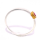 Ring Spinell, teilvergoldet 5µ