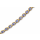 Bracelet - Tanzanite partly gold-plated 5µ