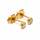 Clous doreilles diamant or 750