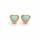 Ear studs with precious opal, 750 gold