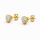 Ohrstecker Edelopal 750er Gold