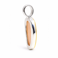 Pendentif en opale précieuse partiellement...
