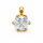 Anhänger Diamant 1,0ct Lab Grown vergoldet 5µ