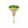 (VERKAUFT) Ring Turmalin 17,6ct, Diamant 0,3ct 585er Gold