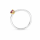 Ring Spinell, teilvergoldet 5µ