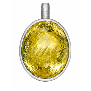 Pendentif citrine -