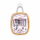Kunzit pendant – partly gold-plated (5µ)