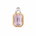 Pendentif Kunzit - partiellement plaqué or 5 µ