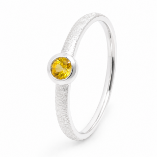 Ring gelber Saphir