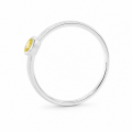 Yellow sapphire ring