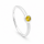 Bague saphir jaune
