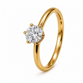 Ring Diamant 0,5ct Lab Grown 585er Gold