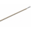 Armkette - Lab Grown Diamant 1,8ct teilvergoldet 5µ