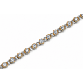 Bracelet - Diamant synthétique de 1,8 carat,...