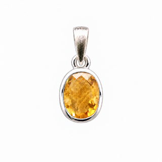 Pendentif citrine -