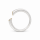 Ring Diamant Lab Grown 0,1ct F-Si teilvergoldet 5µ