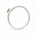 Ring Smaragd teilvergoldet 5µ