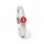 Ring Spinell, teilvergoldet 5µ