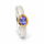 Ring tanzanite partlygold-plated 5µ