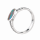 Ring Boulder Opal teilvergoldet 5µ