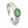 Ring Edelopal teilvergoldet 5µ