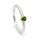 Ring Tsavorit- teilvergoldet 5µ