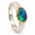 Ring Edelopal teilvergoldet 5µ