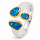 Ring Edelopal teilvergoldet 5µ