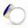 Ring Lapis Lazuli teilvergoldet 5µ