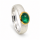 Ring Indigolith Turmalin teilvergoldet 5µ