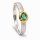 Ring Turmalin teilvergoldet 5µ