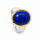 Ring Lapis Lazuli teilvergoldet 5µ