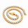 Armkette Diamant Natur 2,21ct IF-VS, 585er Gold (2,5g)