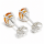 Boucles doreilles en citrine