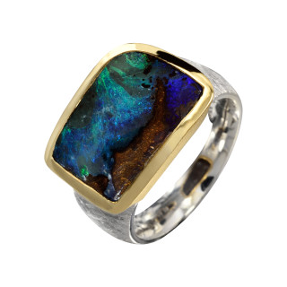 Ring Boulder Opal