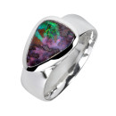 Ring Boulder Opal
