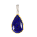 Anh&auml;nger Lapis Lazuli - vergoldet 5&micro;