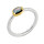 Ring Turmalin vergoldet 5&micro; micron