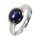 Ring Sternsaphir (beh.) teilvergoldet 5µ