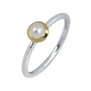 Ring Perle - vergoldet 5&micro; micron