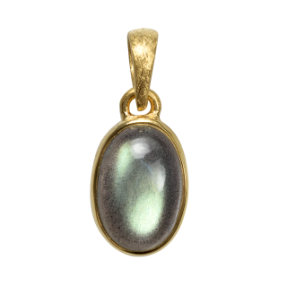 Pendant Labradorite gold-plated 5µ