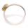 Ring tanzanite partlygold-plated 5µ